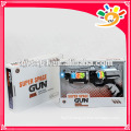 New design B/O plastic space toys gun with music and light